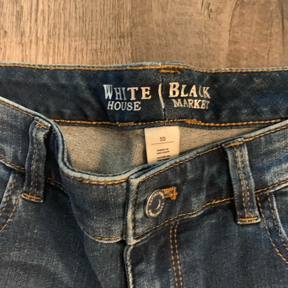 White House Black Market size 10 jeans - Picture 4 of 5